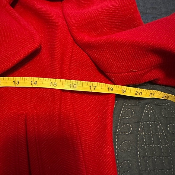 Red Talbots pea coat - Picture 9 of 13
